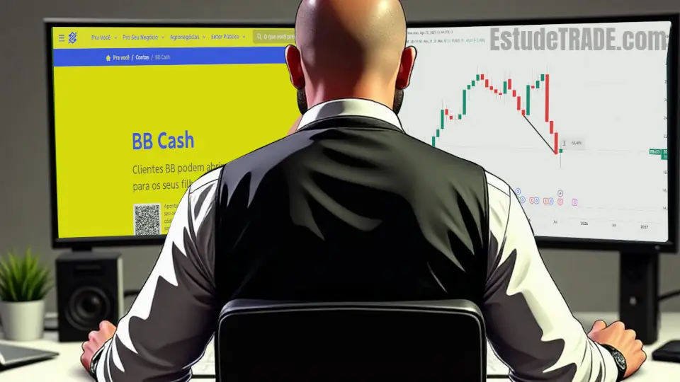 Trader analisa se vale a pena comprar ações de banco do brasil